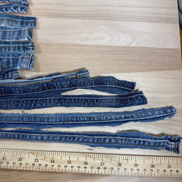 Denim for Crafting/Upcycling Asst. Pockets, Coin Pockets, Hems, Inseams - Picture 10 of 10